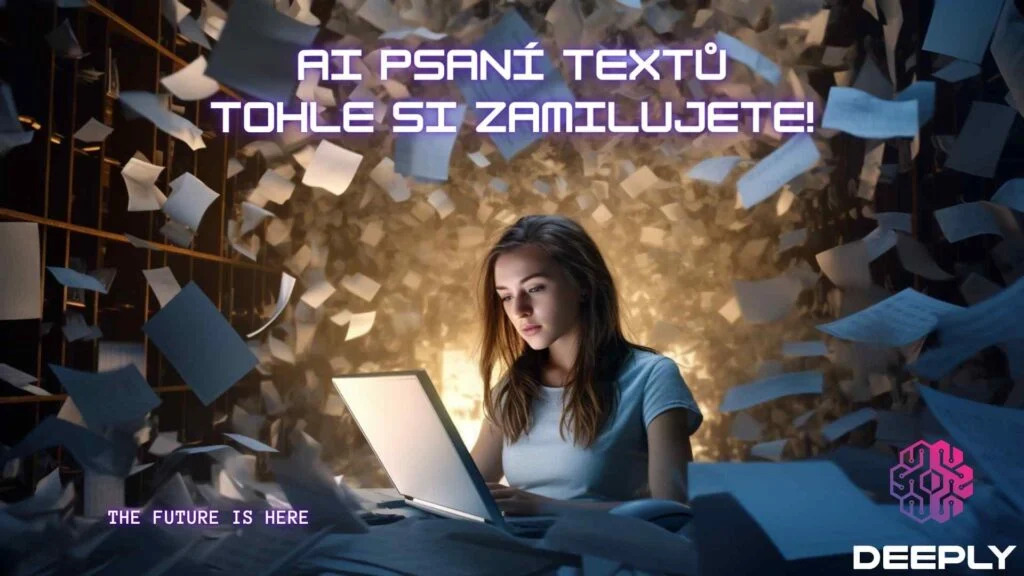 AI psaní textu: Kreativní revoluce v digitálním obsahu pomocí Deeply.cz. Spisovatelský blok je již temnou minulostí.